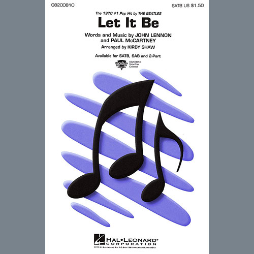 Easily Download The Beatles Printable PDF piano music notes, guitar tabs for SATB Choir. Transpose or transcribe this score in no time - Learn how to play song progression.