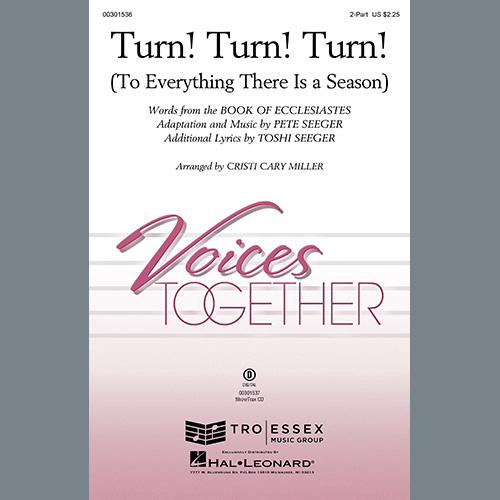 Easily Download The Byrds Printable PDF piano music notes, guitar tabs for 2-Part Choir. Transpose or transcribe this score in no time - Learn how to play song progression.