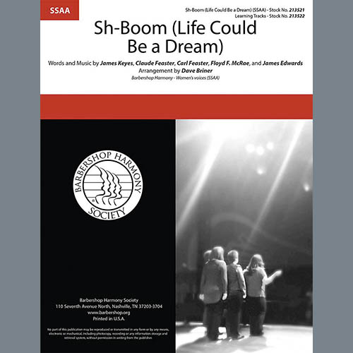 Easily Download The Crew-Cuts Printable PDF piano music notes, guitar tabs for SSAA Choir. Transpose or transcribe this score in no time - Learn how to play song progression.