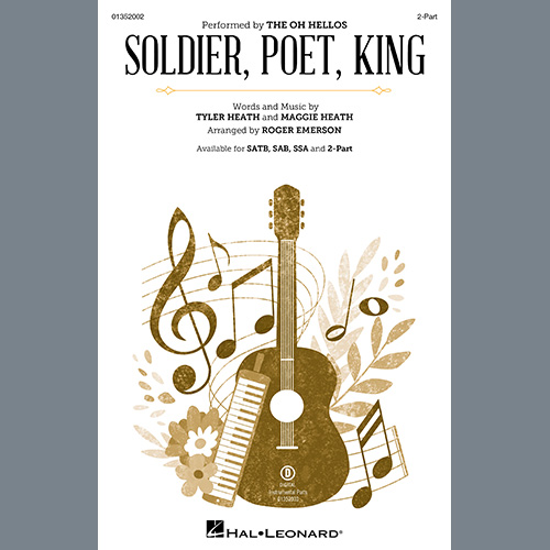 Easily Download The Oh Hellos Printable PDF piano music notes, guitar tabs for 2-Part Choir. Transpose or transcribe this score in no time - Learn how to play song progression.