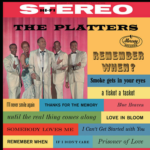 Easily Download The Platters Printable PDF piano music notes, guitar tabs for Lead Sheet / Fake Book. Transpose or transcribe this score in no time - Learn how to play song progression.