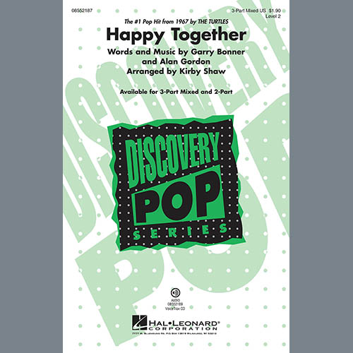 Easily Download The Turtles Printable PDF piano music notes, guitar tabs for 2-Part Choir. Transpose or transcribe this score in no time - Learn how to play song progression.