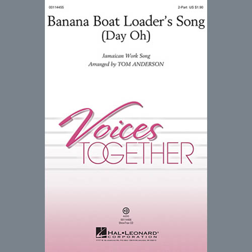 Easily Download Tom Anderson Printable PDF piano music notes, guitar tabs for 2-Part Choir. Transpose or transcribe this score in no time - Learn how to play song progression.