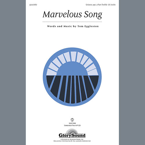 Easily Download Tom Eggleston Printable PDF piano music notes, guitar tabs for 2-Part Choir. Transpose or transcribe this score in no time - Learn how to play song progression.