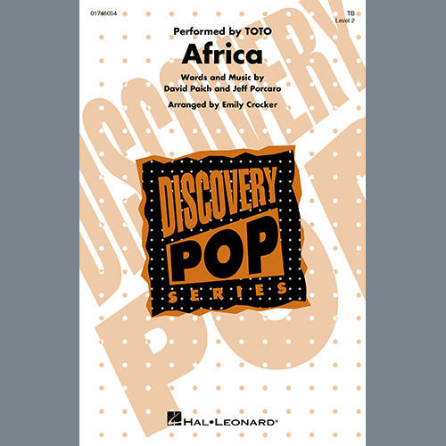 Easily Download Toto Printable PDF piano music notes, guitar tabs for TB Choir. Transpose or transcribe this score in no time - Learn how to play song progression.