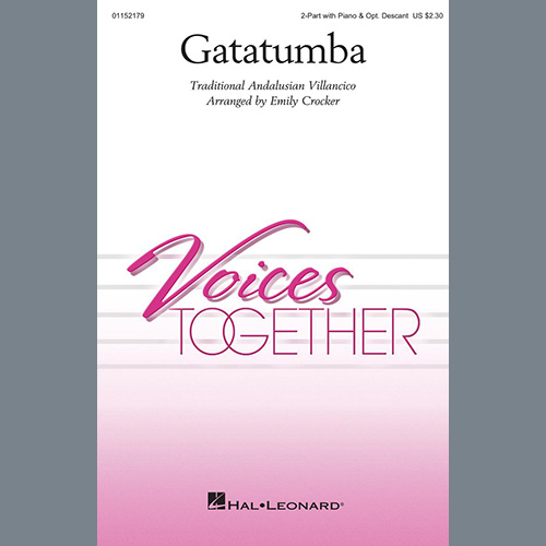 Easily Download Traditional Andalusian Villancico Printable PDF piano music notes, guitar tabs for 2-Part Choir. Transpose or transcribe this score in no time - Learn how to play song progression.