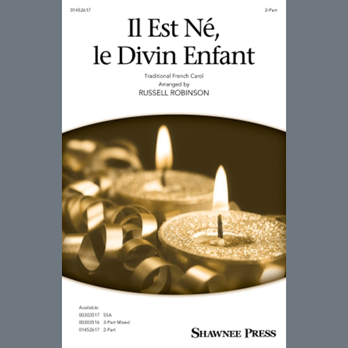 Easily Download Traditional French Carol Printable PDF piano music notes, guitar tabs for 2-Part Choir. Transpose or transcribe this score in no time - Learn how to play song progression.