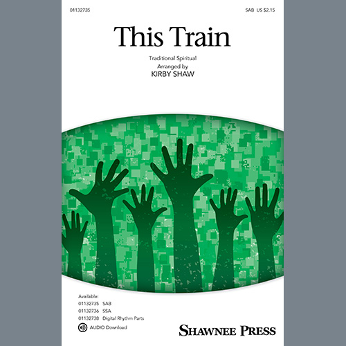 Easily Download Traditional Spiritual Printable PDF piano music notes, guitar tabs for SAB Choir. Transpose or transcribe this score in no time - Learn how to play song progression.