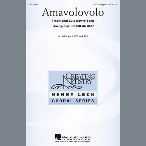 Easily Download Traditional Zulu Dowry Song Printable PDF piano music notes, guitar tabs for SATB Choir. Transpose or transcribe this score in no time - Learn how to play song progression.
