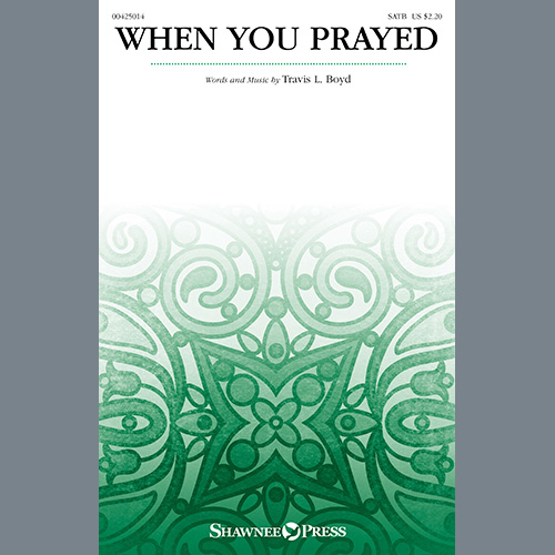 Easily Download Travis L. Boyd Printable PDF piano music notes, guitar tabs for SATB Choir. Transpose or transcribe this score in no time - Learn how to play song progression.