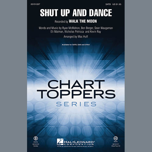 Easily Download Walk The Moon Printable PDF piano music notes, guitar tabs for 2-Part Choir. Transpose or transcribe this score in no time - Learn how to play song progression.