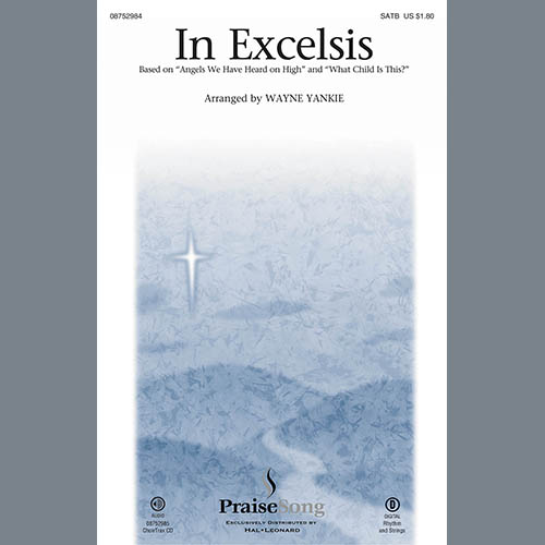 Easily Download Wayne Yankie Printable PDF piano music notes, guitar tabs for SATB Choir. Transpose or transcribe this score in no time - Learn how to play song progression.