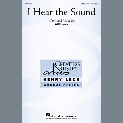 Easily Download Will Lopes Printable PDF piano music notes, guitar tabs for SATB Choir. Transpose or transcribe this score in no time - Learn how to play song progression.