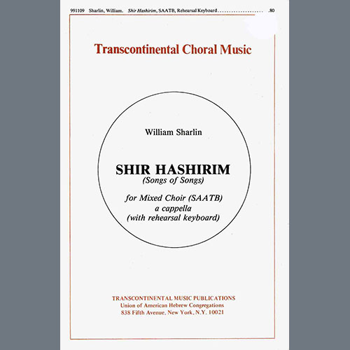 Easily Download William Sharlin Printable PDF piano music notes, guitar tabs for Choir. Transpose or transcribe this score in no time - Learn how to play song progression.
