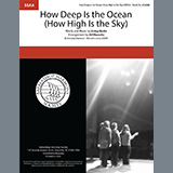 Irving Berlin 'How Deep Is The Ocean (How High Is the Sky) (arr. Rob Hopkins)'