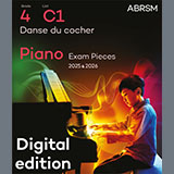 Jacques Ibert 'Danse du cocher (Grade 4, list C1, from the ABRSM Piano Syllabus 2025 & 2026)'