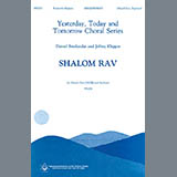 Jeffrey Klepper and Daniel Freelander 'Shalom Rav (arr. Stephen Richards and William Dreskin)'