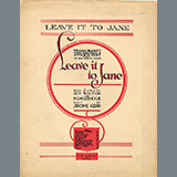 Jerome Kern 'Cleopatterer (from Leave It To Jane)'