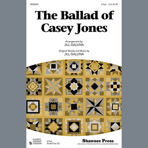 Easily Download Jill Gallina Printable PDF piano music notes, guitar tabs for 2-Part Choir. Transpose or transcribe this score in no time - Learn how to play song progression.