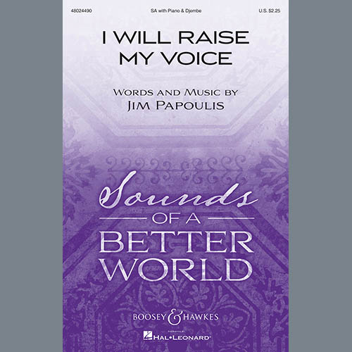 Easily Download Jim Papoulis Printable PDF piano music notes, guitar tabs for 2-Part Choir. Transpose or transcribe this score in no time - Learn how to play song progression.