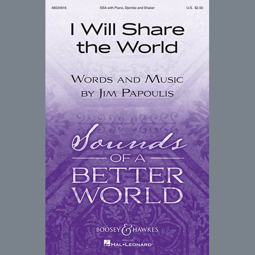 Easily Download Jim Papoulis Printable PDF piano music notes, guitar tabs for SSA Choir. Transpose or transcribe this score in no time - Learn how to play song progression.