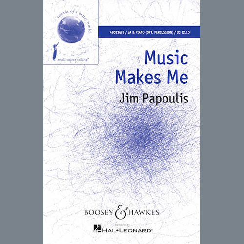 Easily Download Jim Papoulis Printable PDF piano music notes, guitar tabs for 2-Part Choir. Transpose or transcribe this score in no time - Learn how to play song progression.