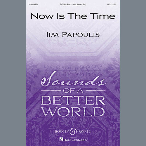 Easily Download Jim Papoulis Printable PDF piano music notes, guitar tabs for SATB Choir. Transpose or transcribe this score in no time - Learn how to play song progression.