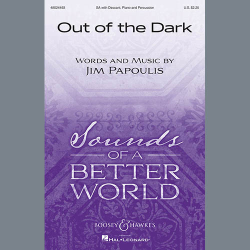 Easily Download Jim Papoulis Printable PDF piano music notes, guitar tabs for 2-Part Choir. Transpose or transcribe this score in no time - Learn how to play song progression.