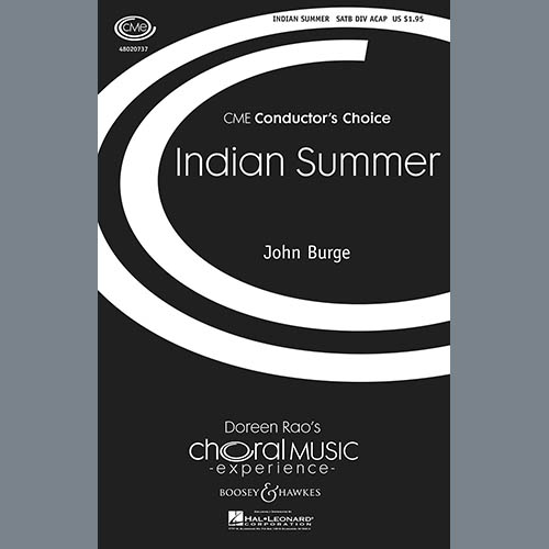 Easily Download John Burge Printable PDF piano music notes, guitar tabs for SATB Choir. Transpose or transcribe this score in no time - Learn how to play song progression.