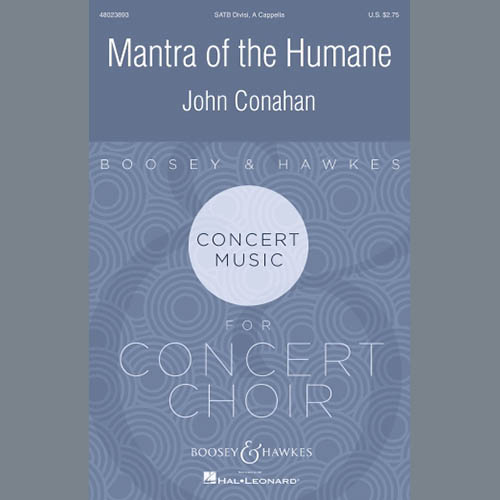 Easily Download John Conahan Printable PDF piano music notes, guitar tabs for SATB Choir. Transpose or transcribe this score in no time - Learn how to play song progression.