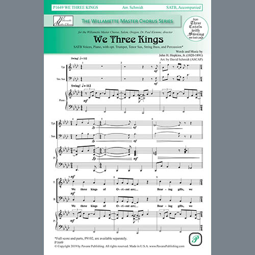 Easily Download John H. Hopkins, Jr. Printable PDF piano music notes, guitar tabs for SATB Choir. Transpose or transcribe this score in no time - Learn how to play song progression.