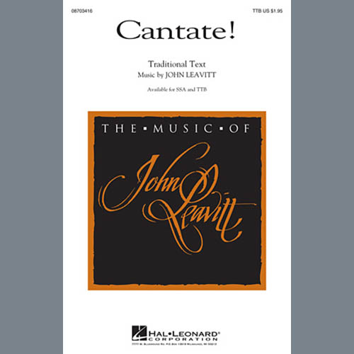 Easily Download John Leavitt Printable PDF piano music notes, guitar tabs for TTBB Choir. Transpose or transcribe this score in no time - Learn how to play song progression.