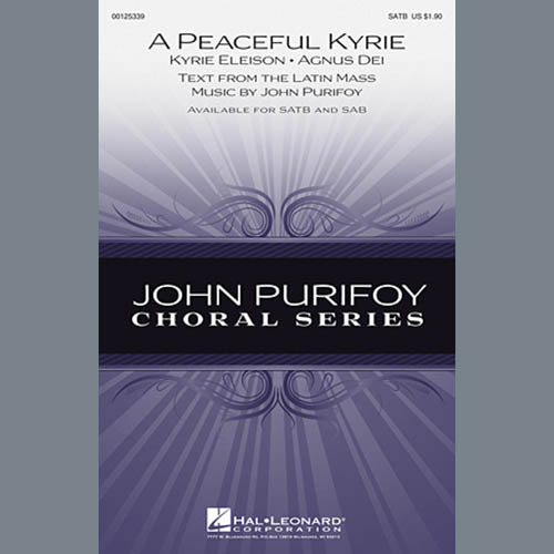 Easily Download John Purifoy Printable PDF piano music notes, guitar tabs for SATB Choir. Transpose or transcribe this score in no time - Learn how to play song progression.