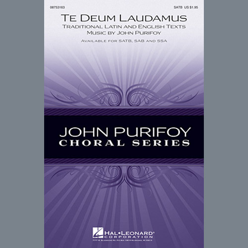 Easily Download John Purifoy Printable PDF piano music notes, guitar tabs for SAB Choir. Transpose or transcribe this score in no time - Learn how to play song progression.