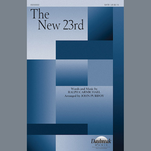 Easily Download John Purifoy Printable PDF piano music notes, guitar tabs for SATB Choir. Transpose or transcribe this score in no time - Learn how to play song progression.