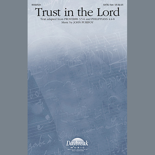 Easily Download John Purifoy Printable PDF piano music notes, guitar tabs for SATB Choir. Transpose or transcribe this score in no time - Learn how to play song progression.