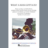 Jonas Brothers 'What a Man Gotta Do (arr. Tom Wallace) - Bass Drums'