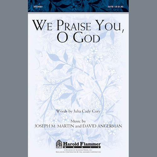 Easily Download Joseph M. Martin Printable PDF piano music notes, guitar tabs for SATB Choir. Transpose or transcribe this score in no time - Learn how to play song progression.