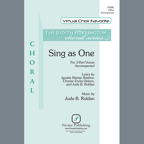 Easily Download Jude Roldan Printable PDF piano music notes, guitar tabs for 3-Part Mixed Choir. Transpose or transcribe this score in no time - Learn how to play song progression.