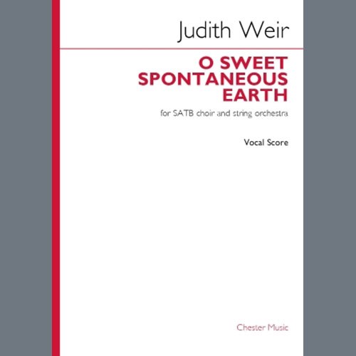 Easily Download Judith Weir Printable PDF piano music notes, guitar tabs for Choir. Transpose or transcribe this score in no time - Learn how to play song progression.