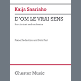 Kaija Saariaho 'D'OM LE VRAI SENS (piano reduction)'