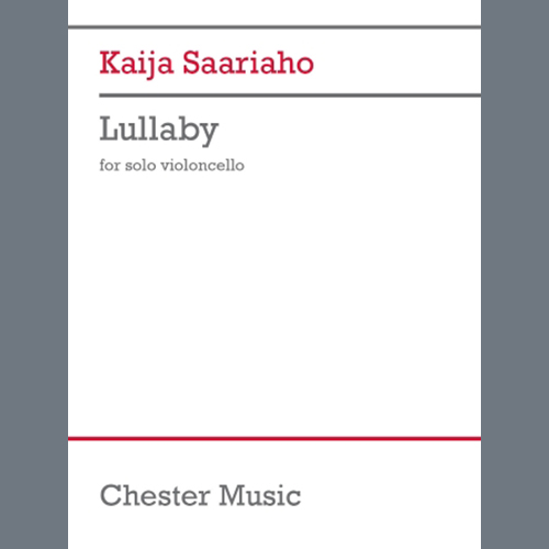 Easily Download Kaija Saariaho Printable PDF piano music notes, guitar tabs for Cello Solo. Transpose or transcribe this score in no time - Learn how to play song progression.