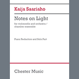 Kaija Saariaho 'Notes on Light (piano reduction)'