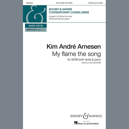 Easily Download Kim Andre Arnesen Printable PDF piano music notes, guitar tabs for SATB Choir. Transpose or transcribe this score in no time - Learn how to play song progression.