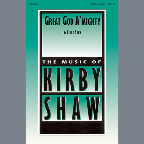 Easily Download Kirby Shaw Printable PDF piano music notes, guitar tabs for SATB Choir. Transpose or transcribe this score in no time - Learn how to play song progression.