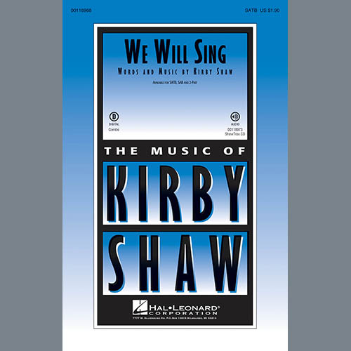 Easily Download Kirby Shaw Printable PDF piano music notes, guitar tabs for 2-Part Choir. Transpose or transcribe this score in no time - Learn how to play song progression.