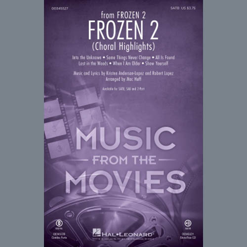 Easily Download Kristen Anderson-Lopez & Robert Lopez Printable PDF piano music notes, guitar tabs for SATB Choir. Transpose or transcribe this score in no time - Learn how to play song progression.
