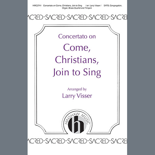 Easily Download Larry Visser Printable PDF piano music notes, guitar tabs for SATB Choir. Transpose or transcribe this score in no time - Learn how to play song progression.