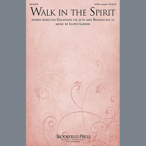 Easily Download Lloyd Larson Printable PDF piano music notes, guitar tabs for SATB Choir. Transpose or transcribe this score in no time - Learn how to play song progression.