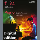 Ludwig van Beethoven 'Scherzo (Grade 7, list A1, from the ABRSM Piano Syllabus 2025 & 2026)'